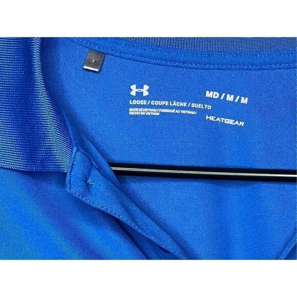 Men’s under armour heat gear golf polo - Picture 3 of 6